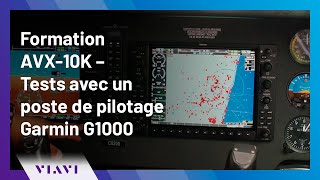 Formation AVX10K – Tests avec un poste de pilotage Garmin G1000 [upl. by Adian]