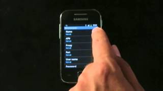 How to setup the Internet settings for Samsung GalaxyY which running Gingerbread OS English [upl. by Willner]