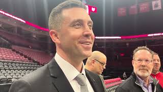 Ohio States Jake Diebler discusses the next step after being named head coach [upl. by Spancake]