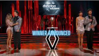 DWTS Season 32 Winner Revealed [upl. by Peppie707]