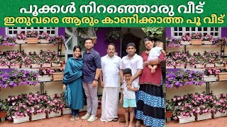 365 ദിവസവും പൂക്കളുള്ള ഒരു ബോട്ടണി അദ്ധ്യാപകന്റെ വീട്  HOME GARDEN TOUR IN MALAYALAM  ACHIMENES [upl. by Secilu98]