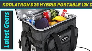 Koolatron D25 Hybrid Portable 12V Cooler Bag AZ Review [upl. by Anahsirk282]