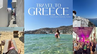 Greece Vlog we also went to Kappa Future Festival in Italy [upl. by Yemac713]