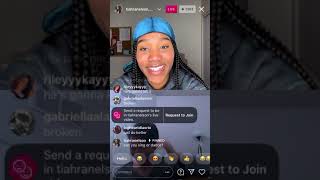 Tiahra Nelson Instagram live talent show wow [upl. by Fleischer]