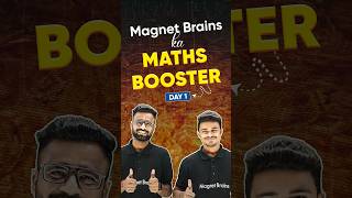 Day 1☝️ MB² Magnet Brains का Maths Booster💪 Solving Common Mistakes In Maths mathstricksmagic [upl. by Whitney947]