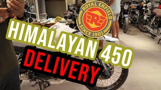 Royal Enfield  Himalayan 450 Tubeless Delivery  Furious Moto [upl. by Shreve]