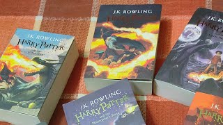 UNBOXING HARRY POTTER BOOK SET ALL SEVEN BOOKS IN ONE FOR 730₹ only from MEESHO [upl. by Kwabena]