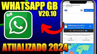 NOVO WHATSAPP GB PRO ATUALIZADO 2024nova atualização gbwhatsapp [upl. by Suryc]