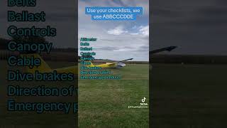 Glider Checkride Maneuvers aerotow takeoff pilot aviation flying [upl. by Carr]