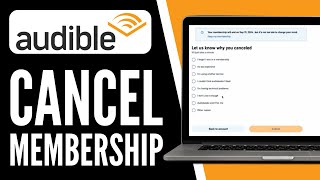 How to Cancel Audible Membership Through Amazon  EasytoFollow Tutorial 2024 [upl. by Tiebout]