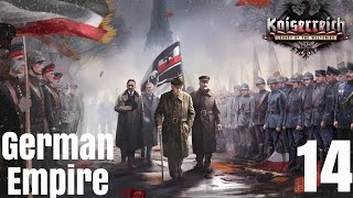 Hearts of Iron IV Kaiserreich The German Empire Part 14 Norway Falls [upl. by Zitella827]