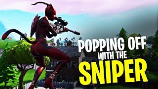 IM INSANE WITH THE NEW SNIPER W DRLUPO CHAP amp TREVORMAY  Fortnite Battle Royale Highlights 231 [upl. by Chance]