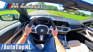 BMW 4 Series Convertible  M440i xDrive POV Test Drive by AutoTopNL [upl. by Georglana991]