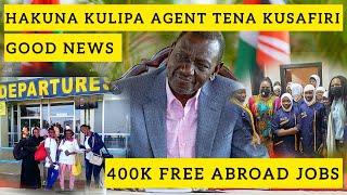 😊GOOD NEWS TO KENYANS FREE JOBS TO ABROAD [upl. by Haduj711]