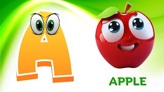 Abc Song  Abc Phonics Song For Toddlers  Alphabet Song for Kids  A for Apple  Nursery Rhymes [upl. by Lemhaj]