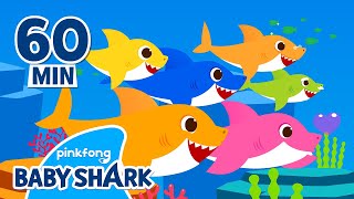 Baby Shark Doo Doo Doo 1 hour  Compilation  Songs for Kids  Baby Shark Official [upl. by Joash963]