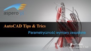 Tips amp Tricks AutoCAD 2014  Parametryczność wymiary zespolone  CADportalpl [upl. by Aimik]