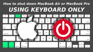 You Can Shutdown MacBook Air Without Using The Keyboard  How To Turn Off MacBook Pro [upl. by Nal747]