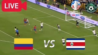 EN VIVO  COLOMBIA VS COSTA RICA  COPA AMERICA GRUPO D [upl. by Marguerite]