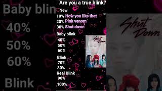 Are you a real Blink✨️ blackpink blinkies trueblink kpop [upl. by Etiam583]