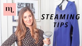 How to iron suit trousers properly using Tefal Precision Steam IT6540 Upright Garment Steamer [upl. by Drahcir]