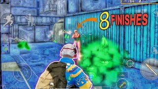 8 FINISHES 🫡 BGIMI GAMEPLAY 🎮 [upl. by Edlin889]