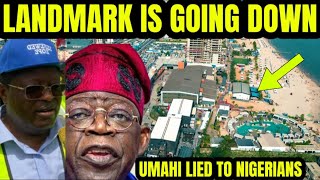 Tinubus Minister Of Works Lied To Nigerians  Begins Demolition Of Landmark Beach Lagos [upl. by Eatnom]