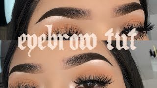 Current Eyebrow Tutorial 2019 [upl. by Bobbette786]