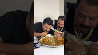 MALVANI CHICKEN RICE Vs KOLHAPURI CHICKEN RICE EATING CHALLENGE😱 shorts foodie foodlover [upl. by Dabbs]