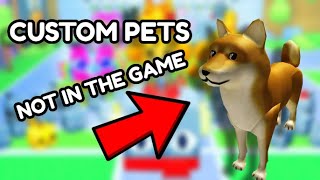 HOW TO ADD CUSTOM TITANICS AND HUGES TO YOUR PET SIM MODDED WORKING [upl. by Leifeste468]