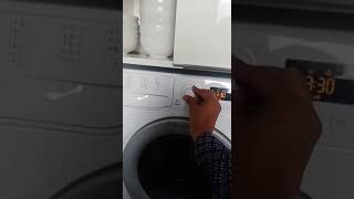 how to use ariston washing machine  saelectronic2493 dubaiyoutube videosubscribewashingmachine [upl. by Einaj122]