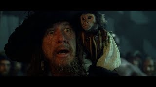 Pirates of the Caribbean The Curse of the Black Pearl  Elizabeth Meets Barbossa HD [upl. by Eedrahs]