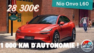 Découvrez lOnvo L60 de Nio à 28 000 € avec 1 000 km dautonomie [upl. by Nolat121]