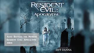 Alice Battles the Nemesis  Resident Evil Apocalypse Original Motion Picture Score  Jeff Danna [upl. by Sill]