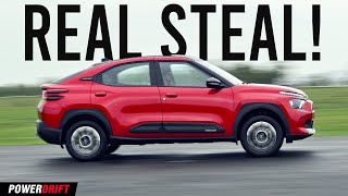 Best SUV Under 10 Lakhs 2024 Citroen Basalt review  PowerDrift [upl. by Stark]