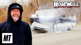 Burnouts in a Boat Car  Roadkill [upl. by Dorn]