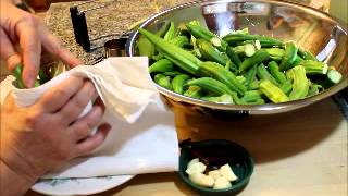 How to make and can the best pickled okra video 57 [upl. by Sumetra]