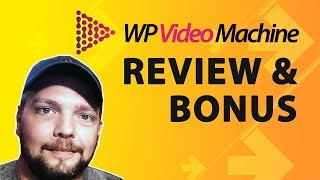 WP Video Machine Review  Demo  Bonus Videos [upl. by Nwahsem]