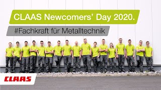 CLAAS Newcomers Day  Fachkraft für Metalltechnik [upl. by Cicily]