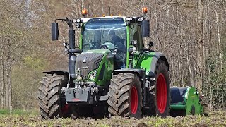 Spading for Triticale  Fendt 724  Farmtec  Schimmel Overberg  2021 [upl. by Greer]