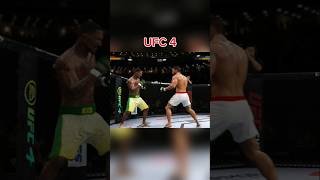 UFC 4  Knocking out a cocky fighter 👊 shorts [upl. by Christan808]