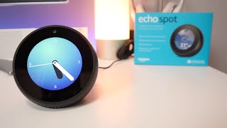 Amazon Echo Spot con Alexa en Español ¿Merece la pena  Review [upl. by Irme]