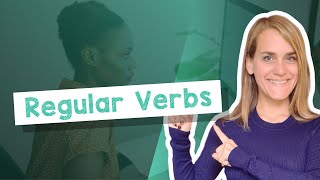 Learn Regular Verbs in the Present Tense in German  A1 with Jenny [upl. by Eilssel]