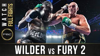 Wilder vs Fury 2 FULL FIGHT February 22 2020 [upl. by Ellered978]