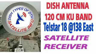 Telstar 18 138 East Satellite Receiver Free To Air Channels List Guide [upl. by Debera]