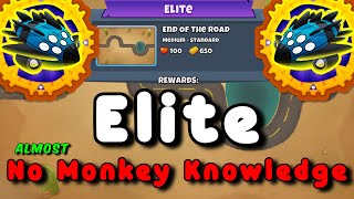 Vortex Elite  No Monkey Knowledge  BTD6 Boss Tutorial [upl. by Cully]