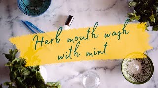 Herb Mouth Wash With Mint  US  RICOLA [upl. by Etsirk]