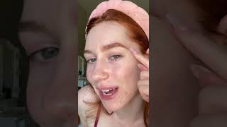 How I match my eyebrows to my hair wo dyeing them pelirroja makeup redhead makeuphacks shorts [upl. by Belda]