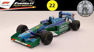 143 Formula 1 The Car Collection Magazine 22  Benetton B194 1994 Michael Schumacher  Panini [upl. by Kcinomod]