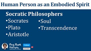 Human Person as an Embodied Spirit TagalogEnglish  Philosophy of the Human Person [upl. by Alesiram342]